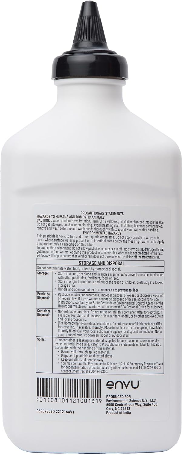 Tempo 1% Dust Insecticide 1.25 lbs | Ready-to-Use Cyfluthrin Bug Dust for Ants, Spiders, Roaches, Bed Bugs, and Stinging Insects | Crack and Crevice Pest Control