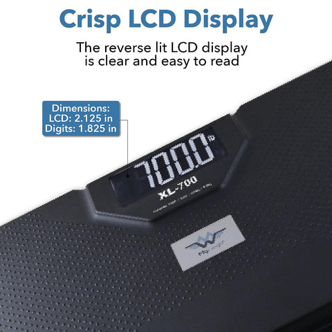 My Weigh XL-700 700-Lb Talking Bathroom Scale