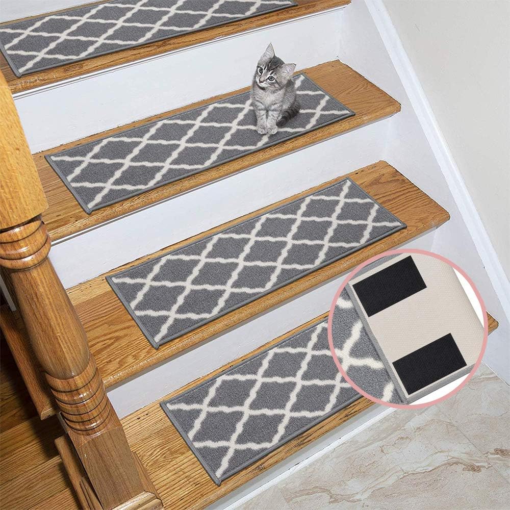 Melsan 2x4 Inch Adhesive Square Hook and Loop Tape - 12 Sets - Sticky Back Fastener for Indoor or Outdoor Use - Instead of Holes and Screws, Black