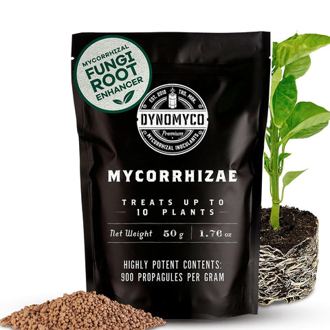 DYNOMYCO Mycorrhizal Fungi Inoculant, 50g/1.76oz