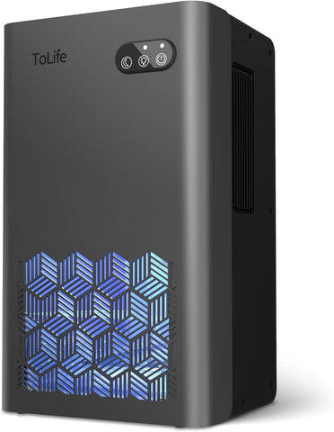ToLife Dehumidifier, 1000 Sq Ft 95 oz Tank with Sleep Mode, Auto Shutoff