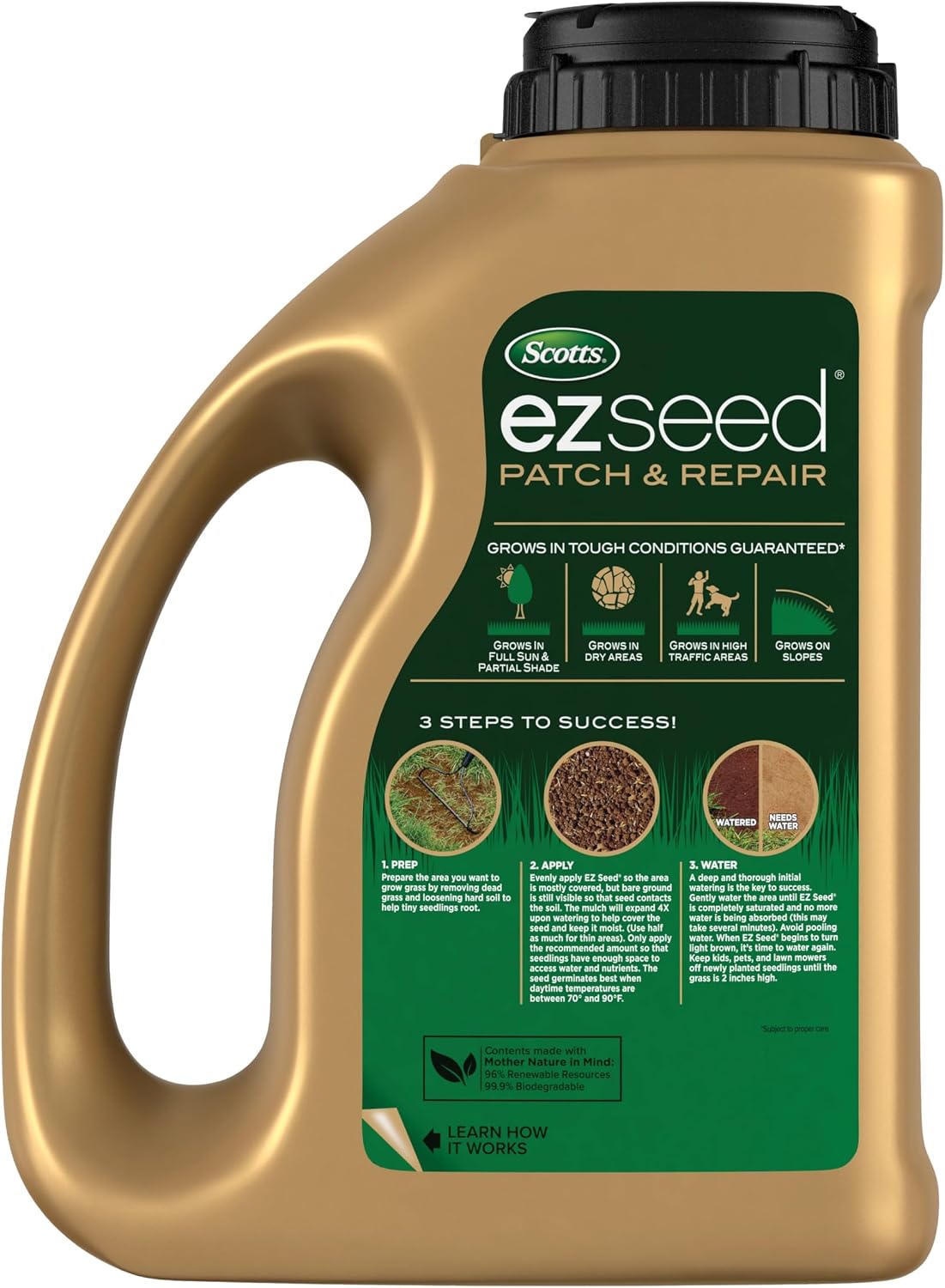 Scotts EZ Seed Patch & Repair Zoysia Grass, 3.75 lbs.