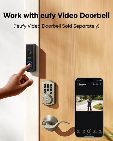 eufy Security Smart Lock C30, Keyless Entry Door Lock, Built-in Wi-Fi