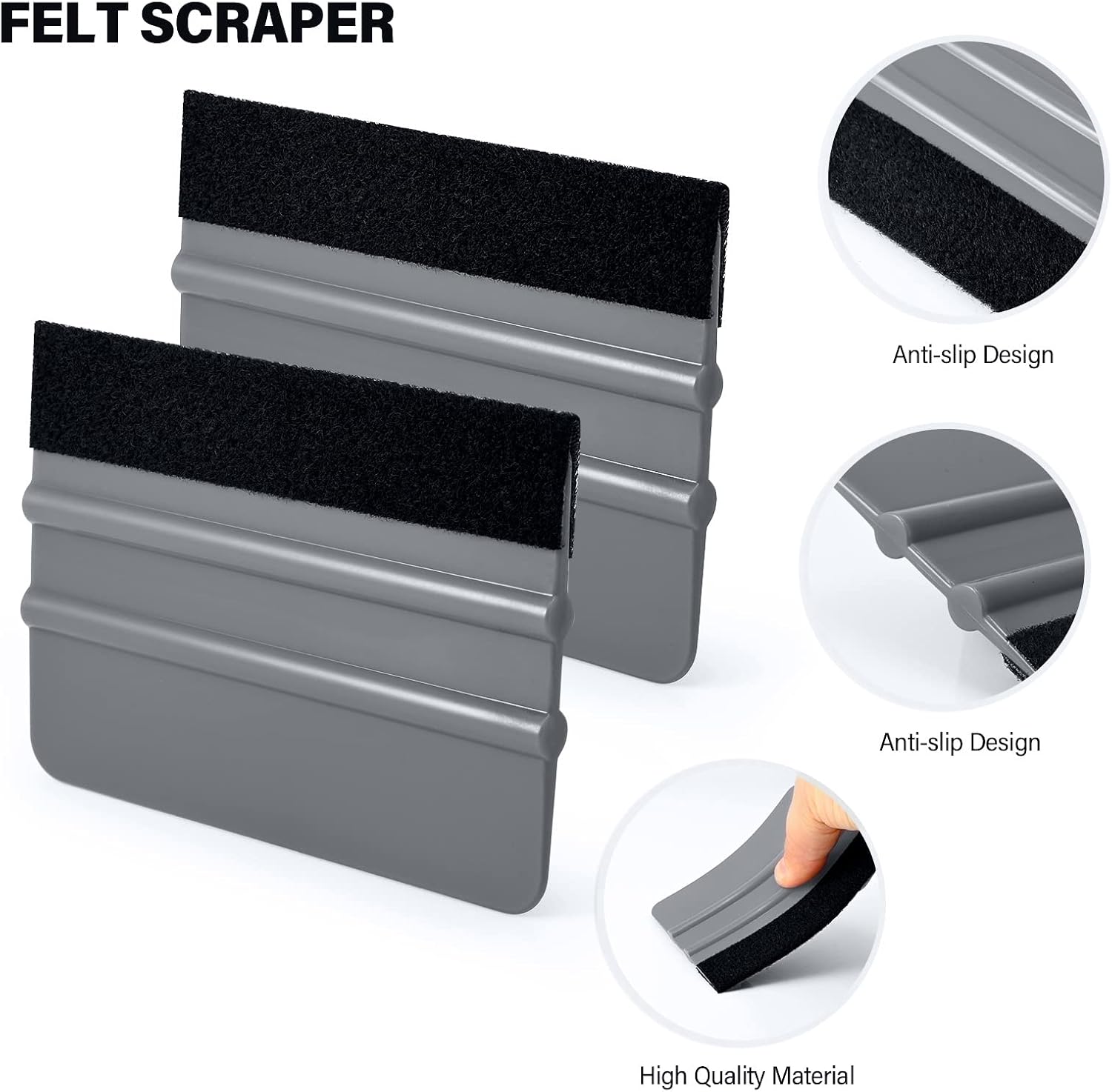 Gomake Vinyl Wrap Tool Kit Car Window Tint Installation Tools Wrapping Kit