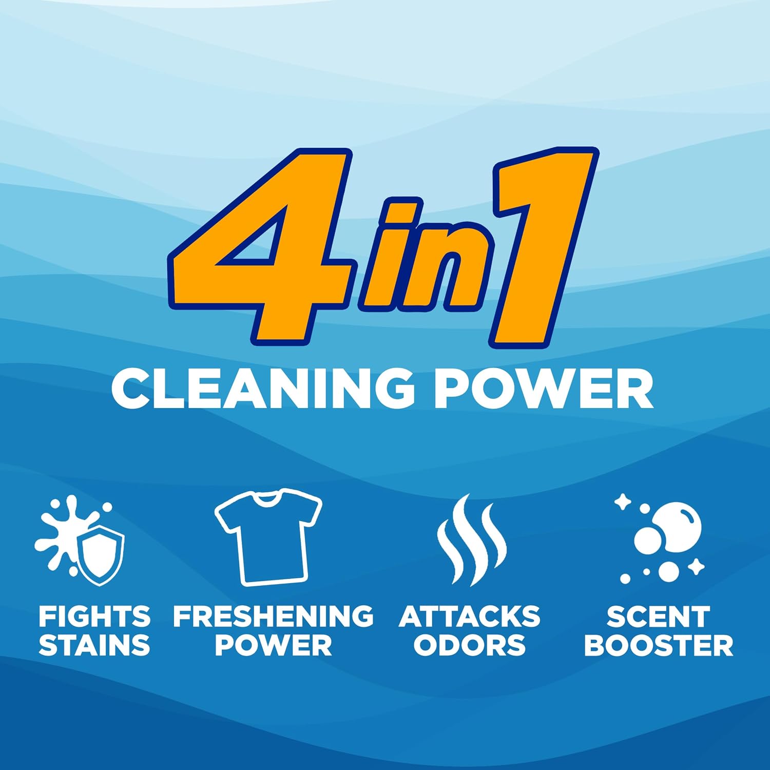 ARM & HAMMER Liquid Laundry Detergent, Clean Burst Scent, 174 Fl Oz