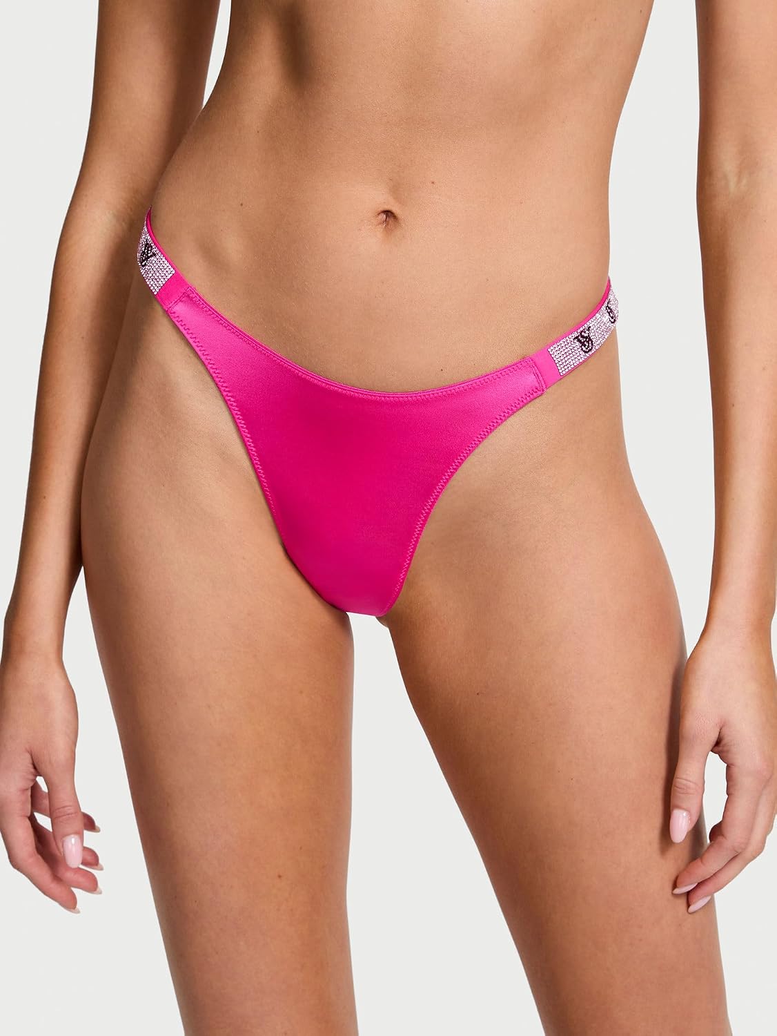 Victoria's Secret Women's Very Sexy Shine Strap Thong Panty