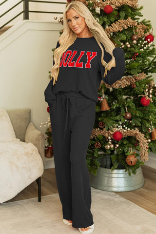 Opemiby Women 2 Piece Pajamas Set 2026 Ribbed Lounge Pants Sets with Pocket