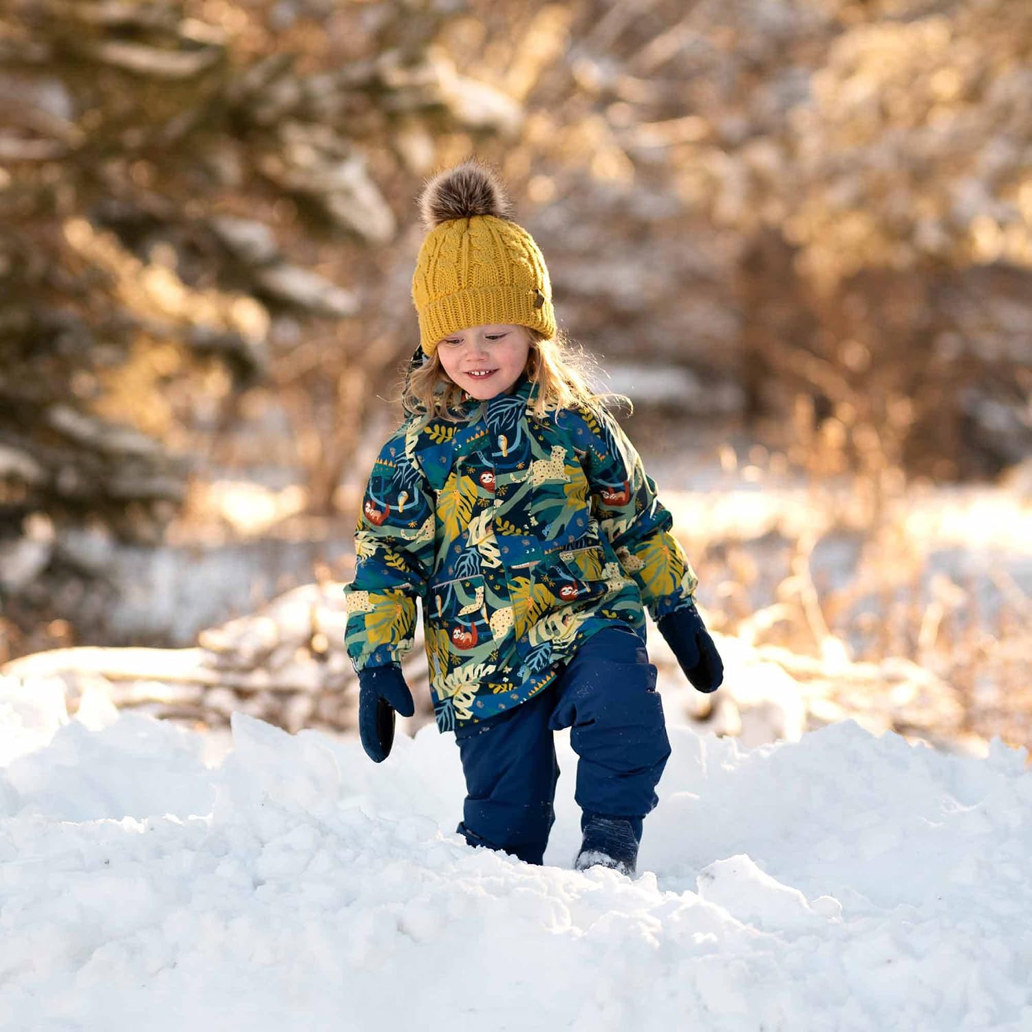 JAN & JUL Cozy-Dry Rain & Snow Pants for Toddlers
