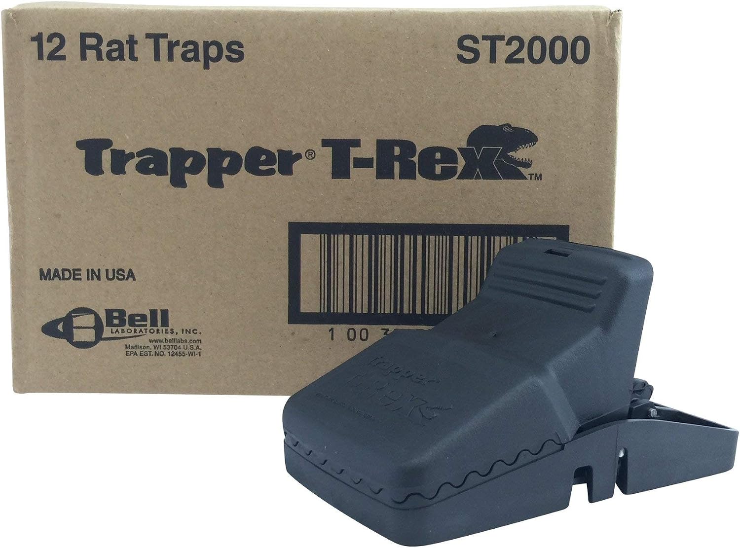 Trapper T Rex Rat Traps(1 Case-12 traps)