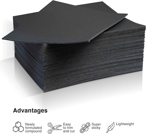 Siless Liner 157 (4 mm) mil 9 sqft Car Sound Deadening Closed Cell Foam & Heat Insulation mat - PE Foam Sound Deadener Material & Heat Barrier