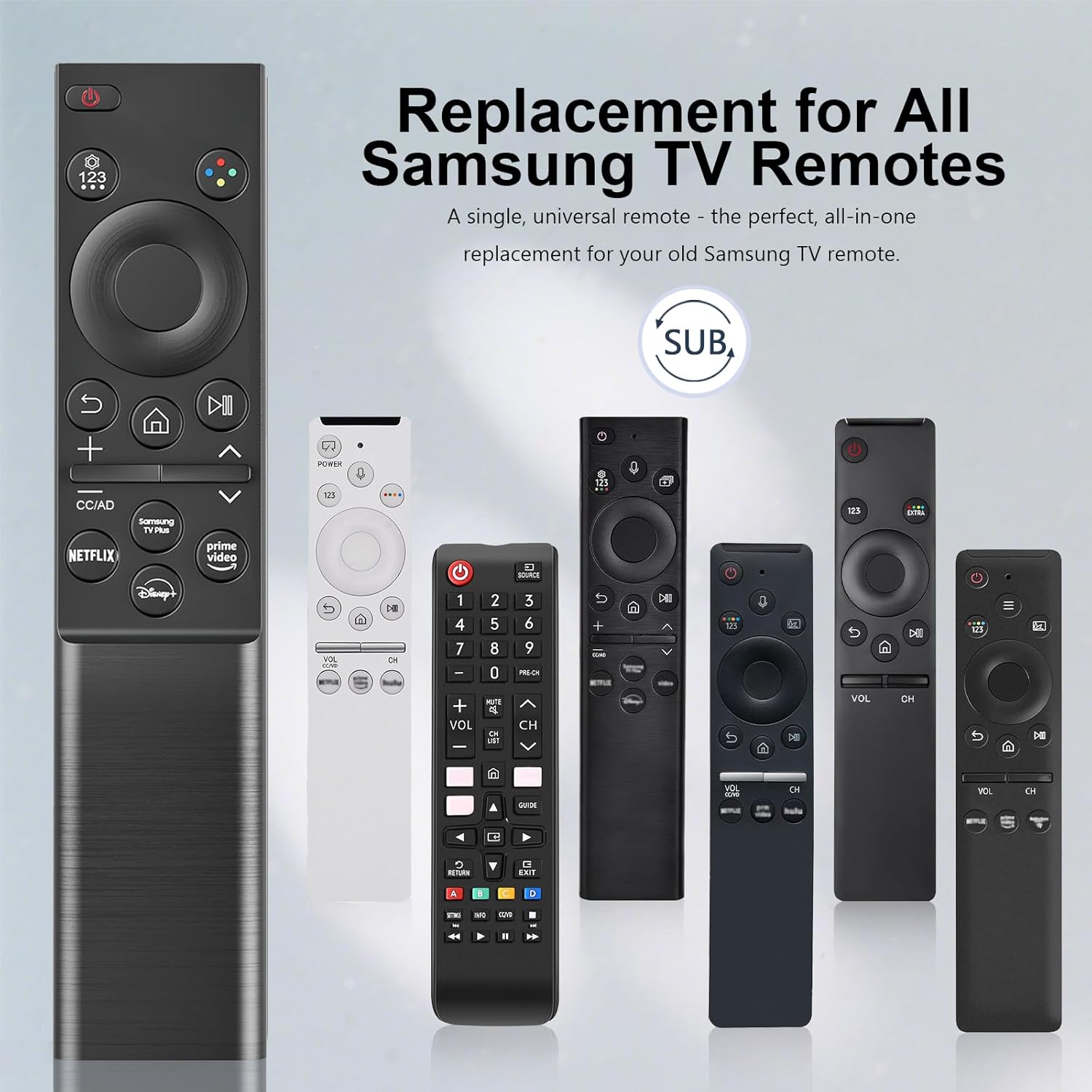 Replacement for Samsung TV Remote Control, Universal for All Samsung TVs