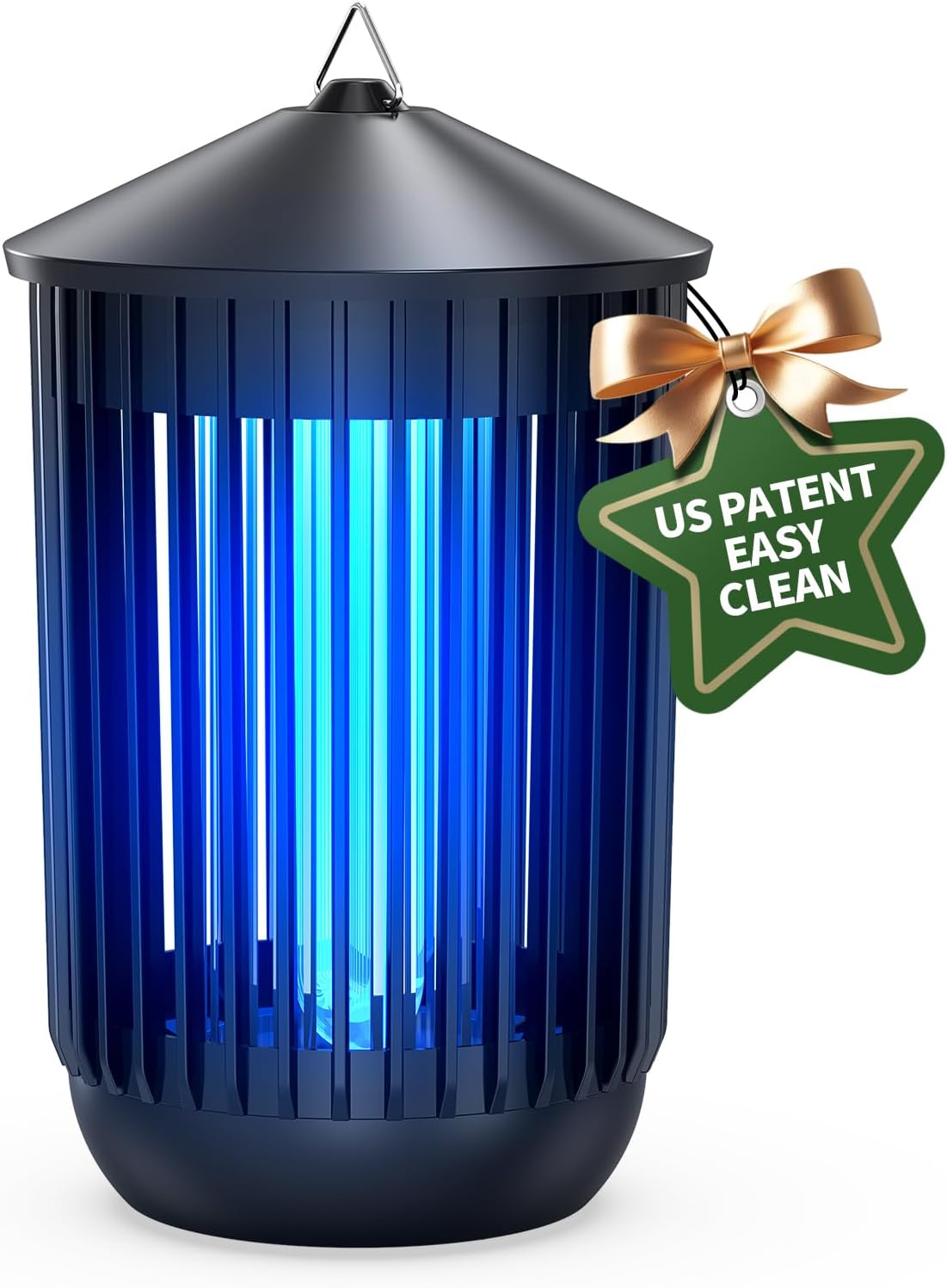 Bug Zapper Outdoor Indoor, Mosquito Zapper, Electric Fly Traps IPX4 Waterproof 20W Lamp Fly Insects Traps for Patio, Garage, Backyard, Porch