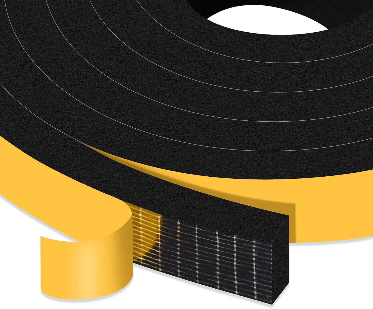 Strong Adhesive Door Seal Weather Stripping for Doors & Windows