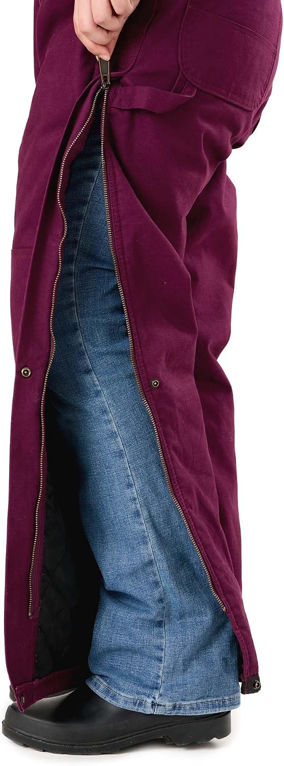 Berne Women's Softstone Duck Insulated Bib Overall