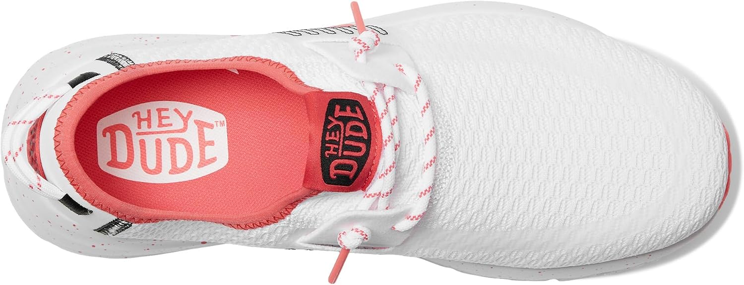 HEYDUDE Women's Sirocco Slip On Sneaker | Breathable Mesh & Elastic Laces