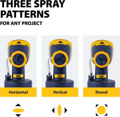 Wagner Spraytech Control Spray QX2 HVLP Stain Sprayer, 3 Spray Patterns