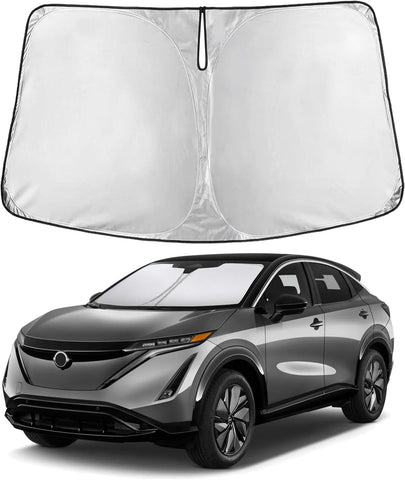 EcoNour Windshield Sunshade Compatible for Nissan AriyaEV 2023 2024 2025