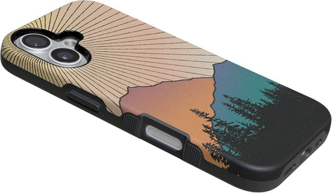 Casely iPhone 17 Case | Golden Hour | Mountain Sunset | Bold Protective Design | Compatible with MagSafe