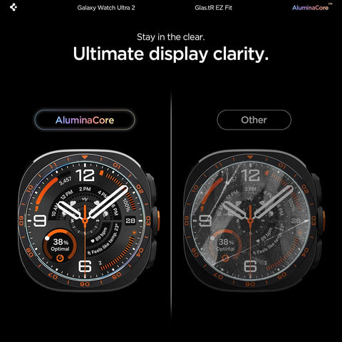 Spigen GlasTR EZ FIT Screen Protector for Galaxy Watch Ultra 2