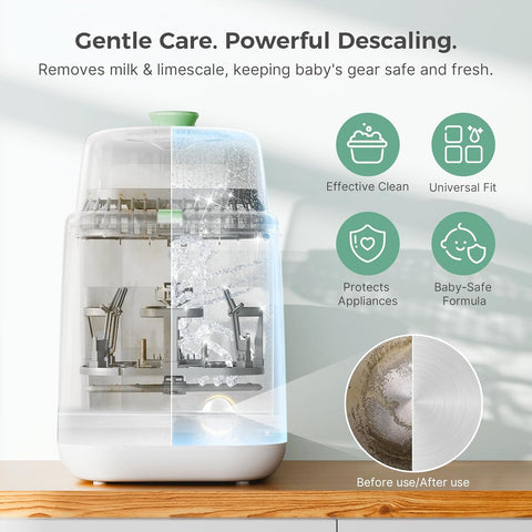 Momcozy Official Descaling Tablets Bottle Washers, 30 Tablets