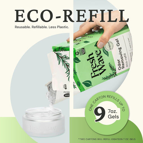 Fresh Wave Odor Eliminator Gel Refill, 2-Pk Original, 63 oz, Odor Absorber