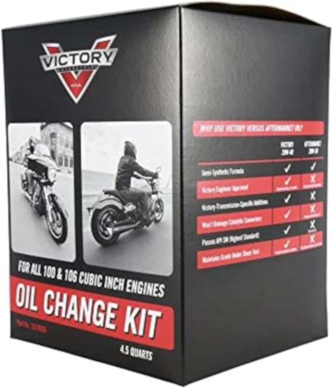 Victory Motorcycle Oil Change Kit 2879600