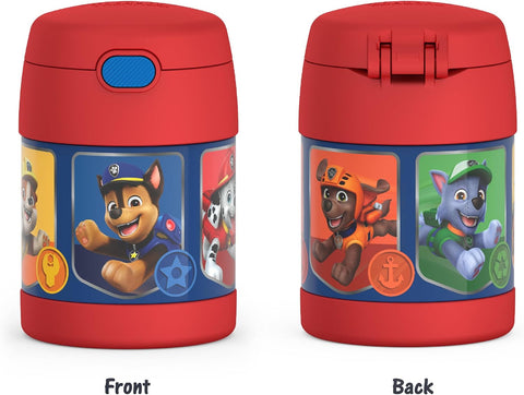 THERMOS FUNTAINER Kids Food Jar with Spoon, 10oz, Paw Patrol