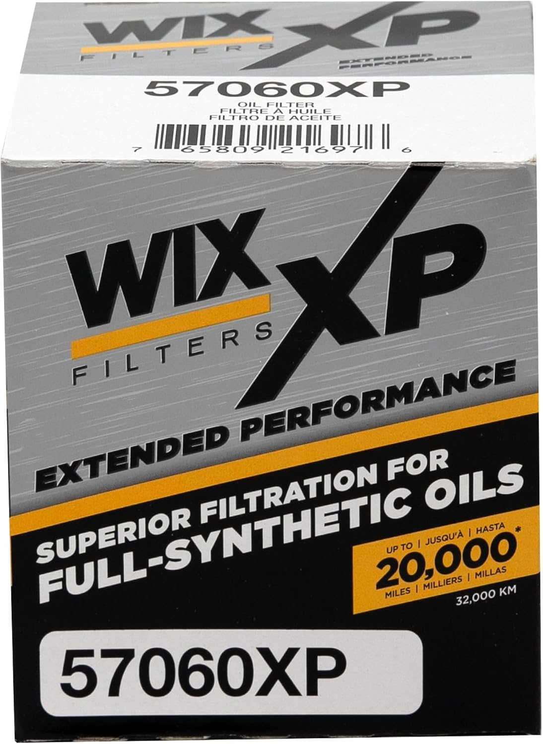 WIX 57060XP WIX XP Oil Filter Replacement, Built for Synthetic Oil - Compatible With Various Buick, Chevrolet, GM, Hummer, Saturn, Saab, Dodge, Chrysler, Jeep (07-15)