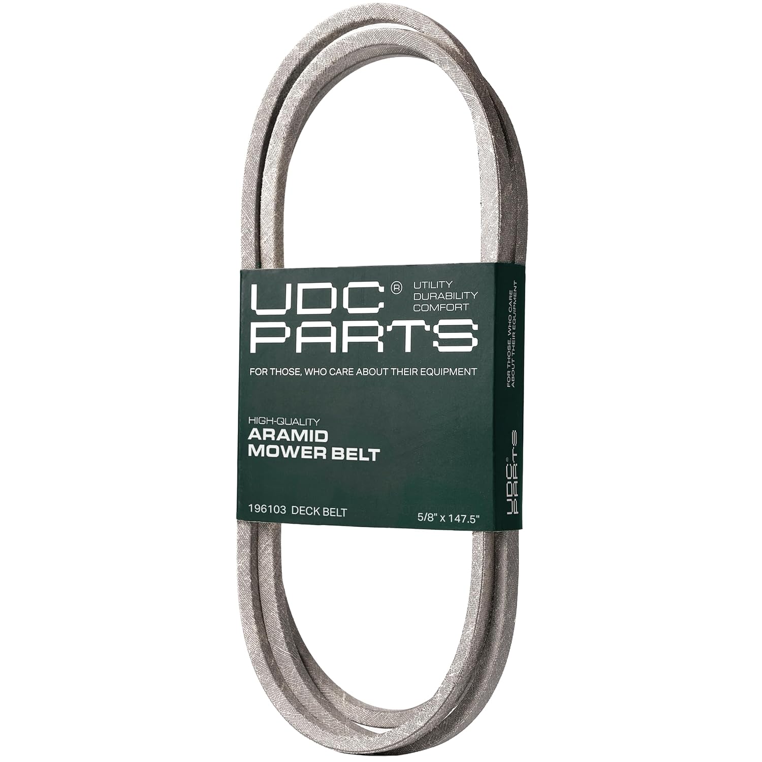 UDC Parts 196103 Mower Deck Belt Replacement for Husqvarna 54 Inch, Aramid