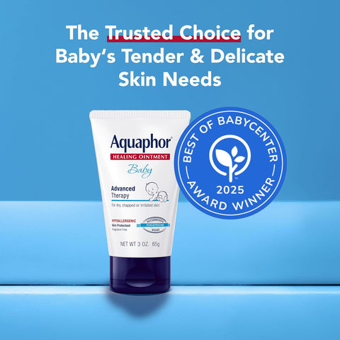 Aquaphor Baby Advanced Therapy Healing Ointment, Multipack, 3 x 3 OZ