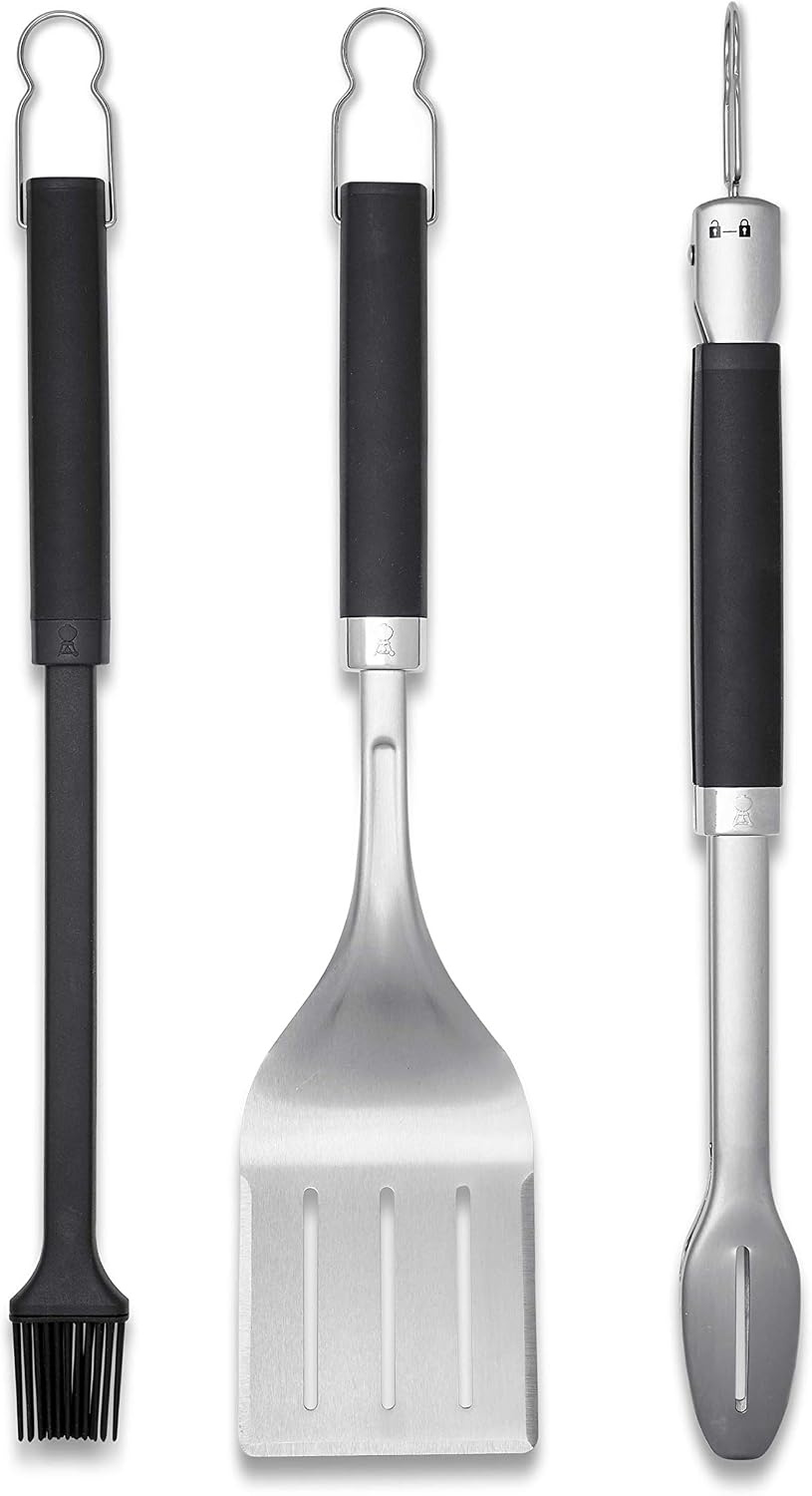 Weber® Precision Grilling Tool Set, 3‑Piece