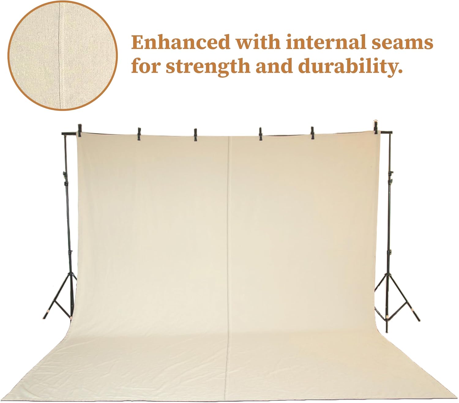 Canvas Painters Drop Cloth (Size 9 x 12 Feet - Pack of 2) - Pure Cotton Paint Drop Cloth for Painting, Curtains, Furniture & Floor Protection - All Purpose Thick Canvas tarp with Double Stitched Edges