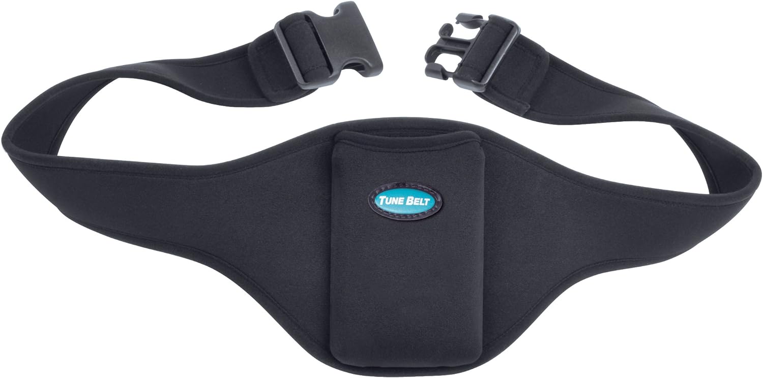 Tune Belt Mic Belt – Fitness Instructor Microphone Waist Carrier Pouch