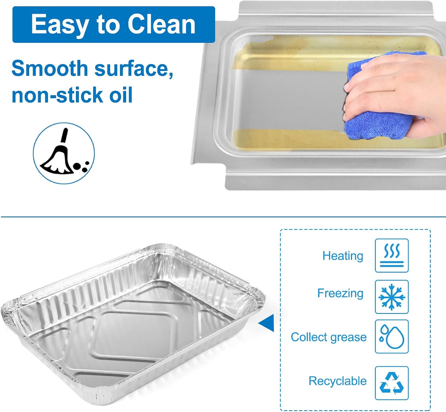 Uniflasy 80346 Catch Pan for Weber Q1200 Q1000 Grill Grease Drip Pan