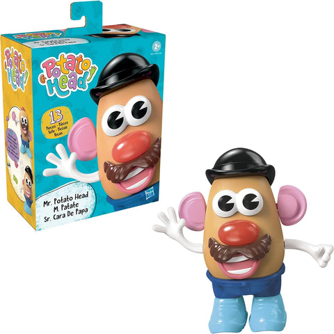 Potato Head Mr. Potato Head Set with 13 Parts and Pieces, Toddler and Preschool Toys for Boys and Girls, Ages 2+