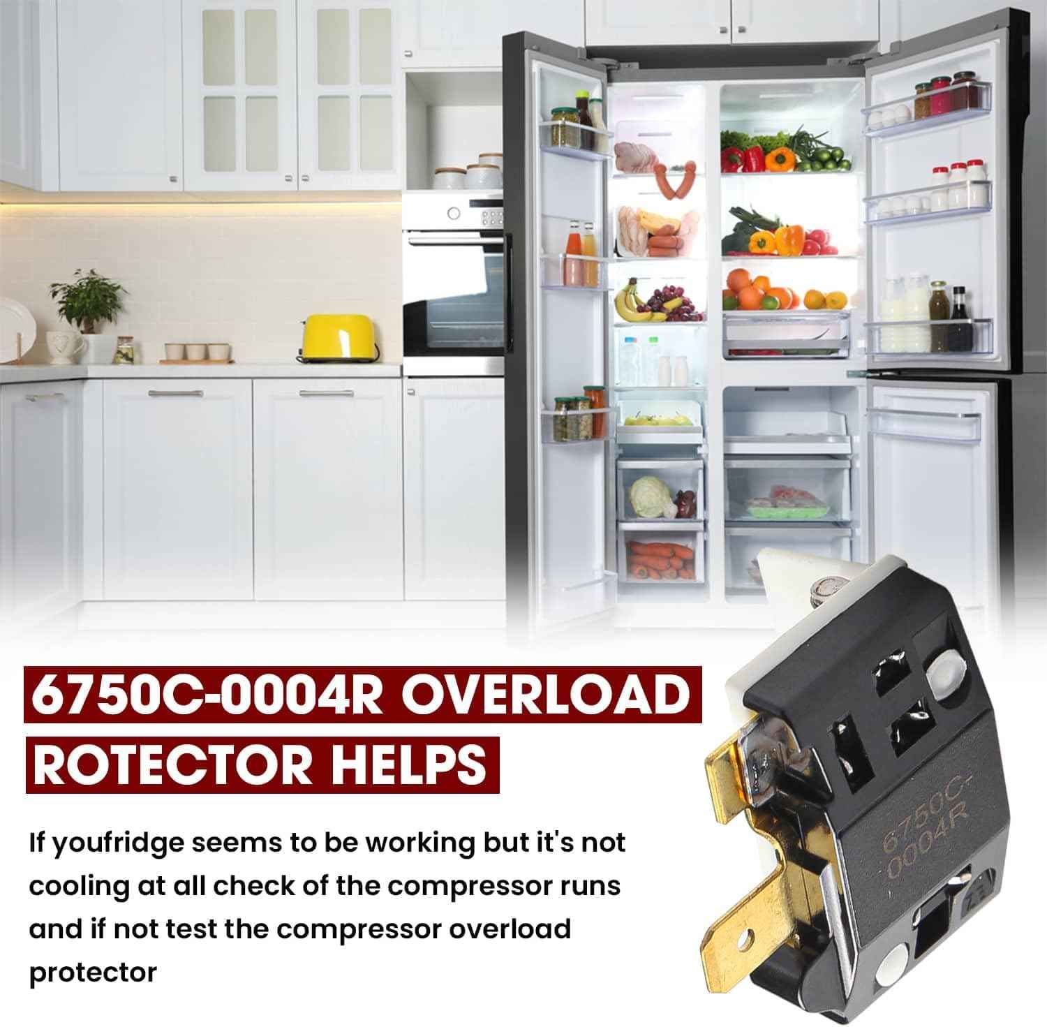 Seentech 6750C-0005P Refrigerator Overload Protector - Compatible with LG – Replaces: AP4439459 1357963 AH3529540 EA3529540 6750C-0004R PS3529540