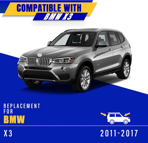 3 Wipers Fits BMW X3 2011-2017 Wiper Blades