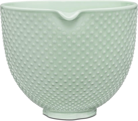 KitchenAid 5Q Dew Drop Ceramic Bowl, for 5Q Tilt-Head Mixers, KSM2CB5TDD