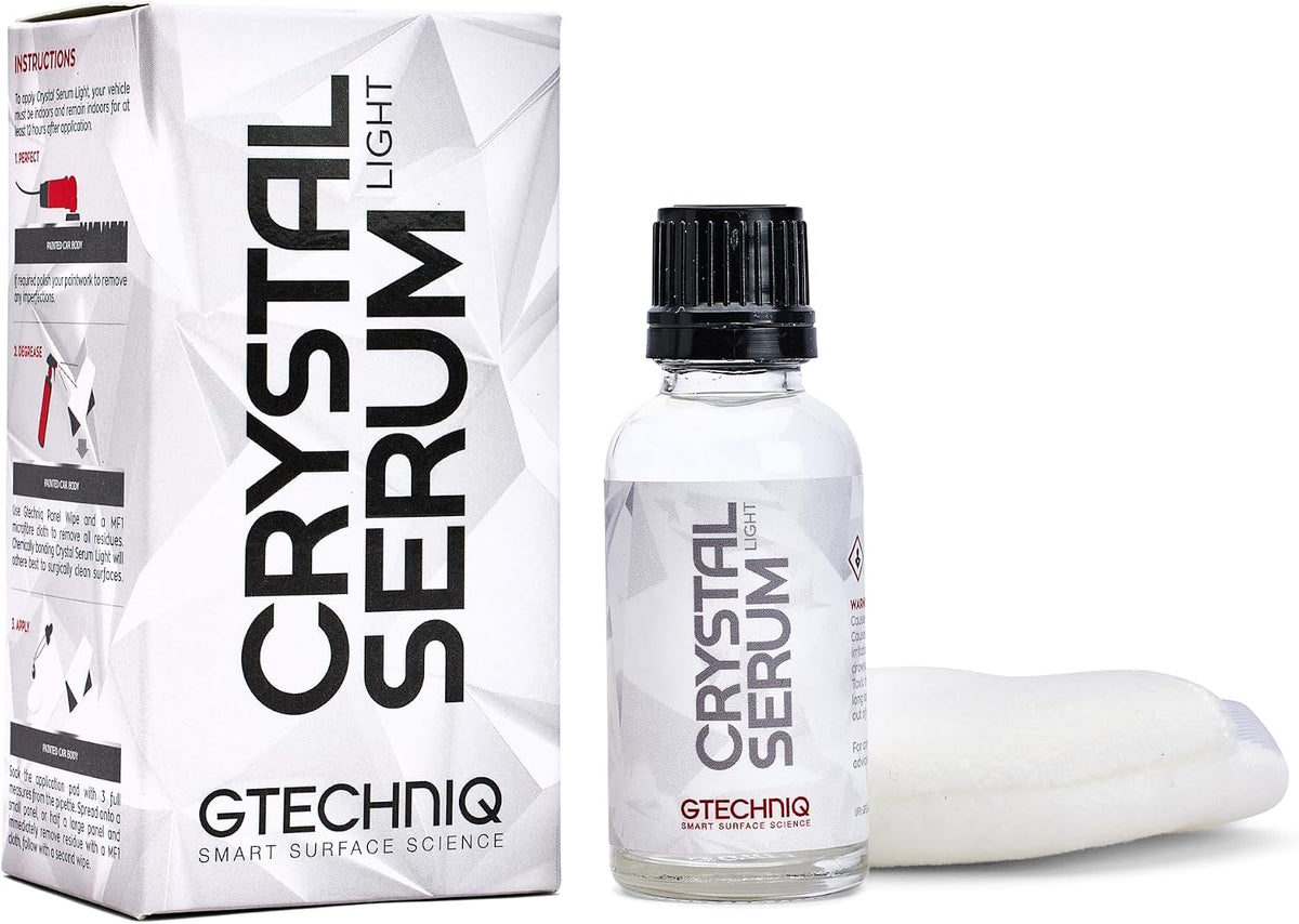 Gtechniq Crystal Serum Light Ceramic Coating for Cars, 1 fl oz
