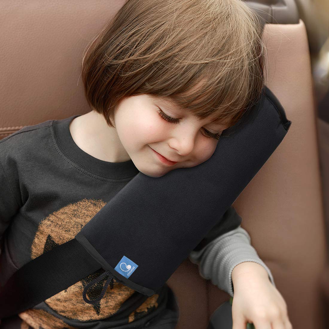 COOLBEBE Seat Belt Pillow for Kids, Extra Soft Toddler Travel Pillow