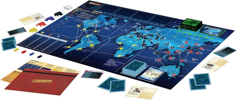 Pandemic Legacy Season 1 Board Game (Blue) - Epic Year-Long Battle Against Deadly Diseases! Cooperative Strategy Game for Family Game Night, Ages 13+, 2-4 Players, 1 Hr Playtime, Made by Z-Man Games