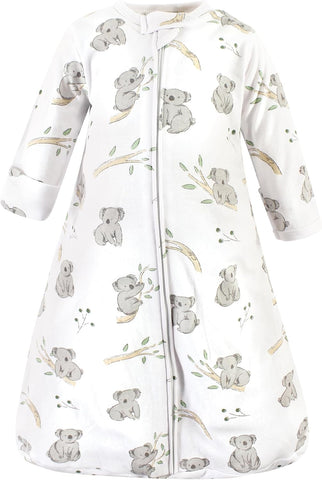 Hudson Baby Unisex Baby Cotton Long-Sleeve Wearable Sleeping Bag, Sack, Blanket