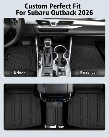 Floor Mats Custom for Subaru Outback 2026