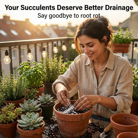 Doter Organic Perlite for Plants, Soil Amendment for Enhanced Drainage and Growth, Ideal for Potting Mixes (1 Quart)