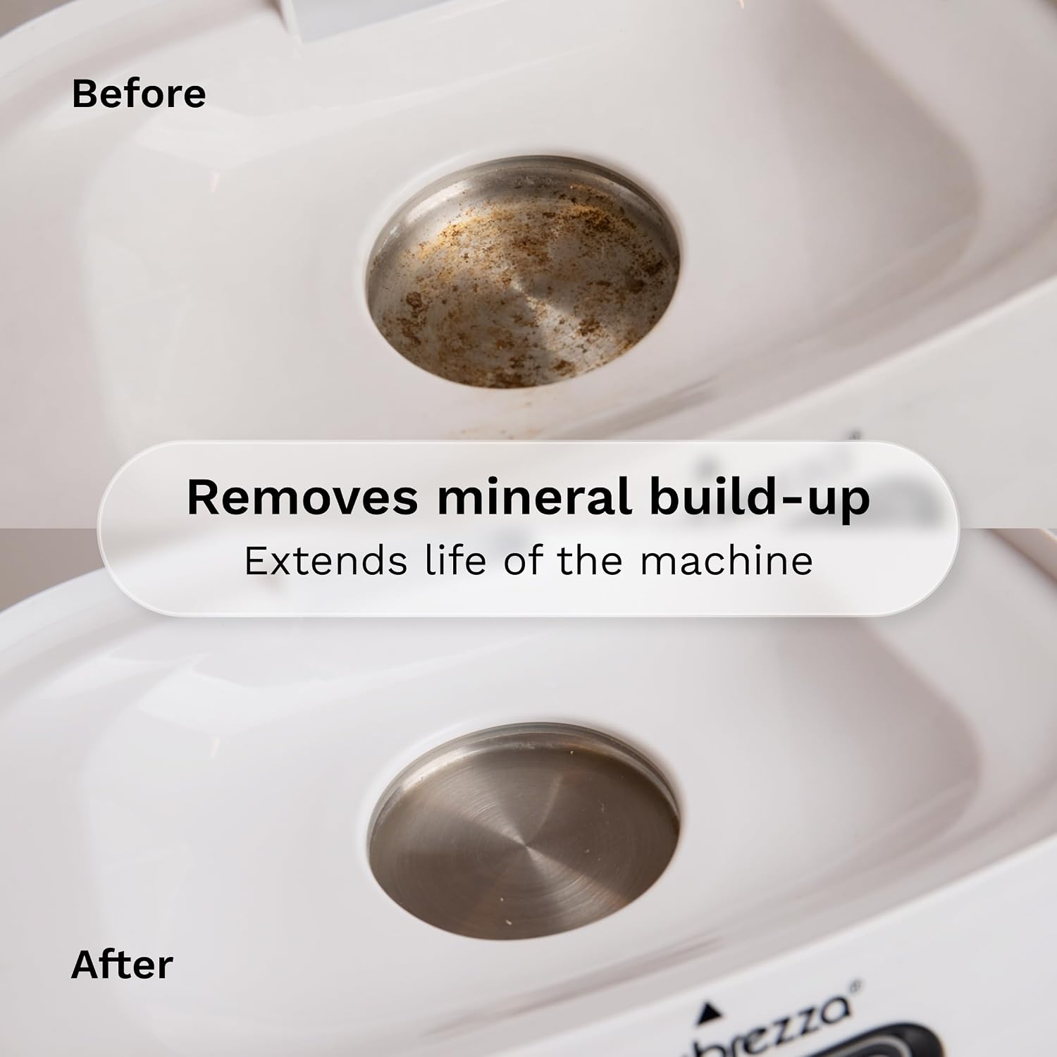 Baby Brezza Descaler - Made in USA - Remove Buildup + Extend Machine Life