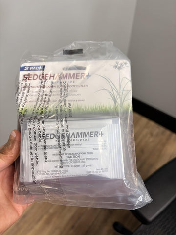 Sedgehammer Plus Turf Herbicide, Purple & Yellow Nutsedge Killer, 6pk