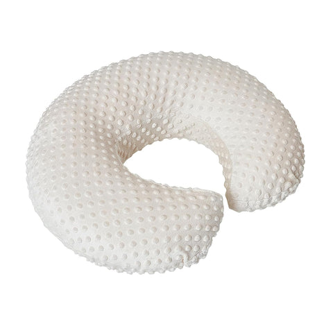 ESEN Nursing Pillow and Body Positioner for Breast Feeding and Bottle Feeding, Ultra Soft Baby Breastfeeding Pillows with Removable Nursing Pillow Cover for More Support for Mom and Baby (Beige)