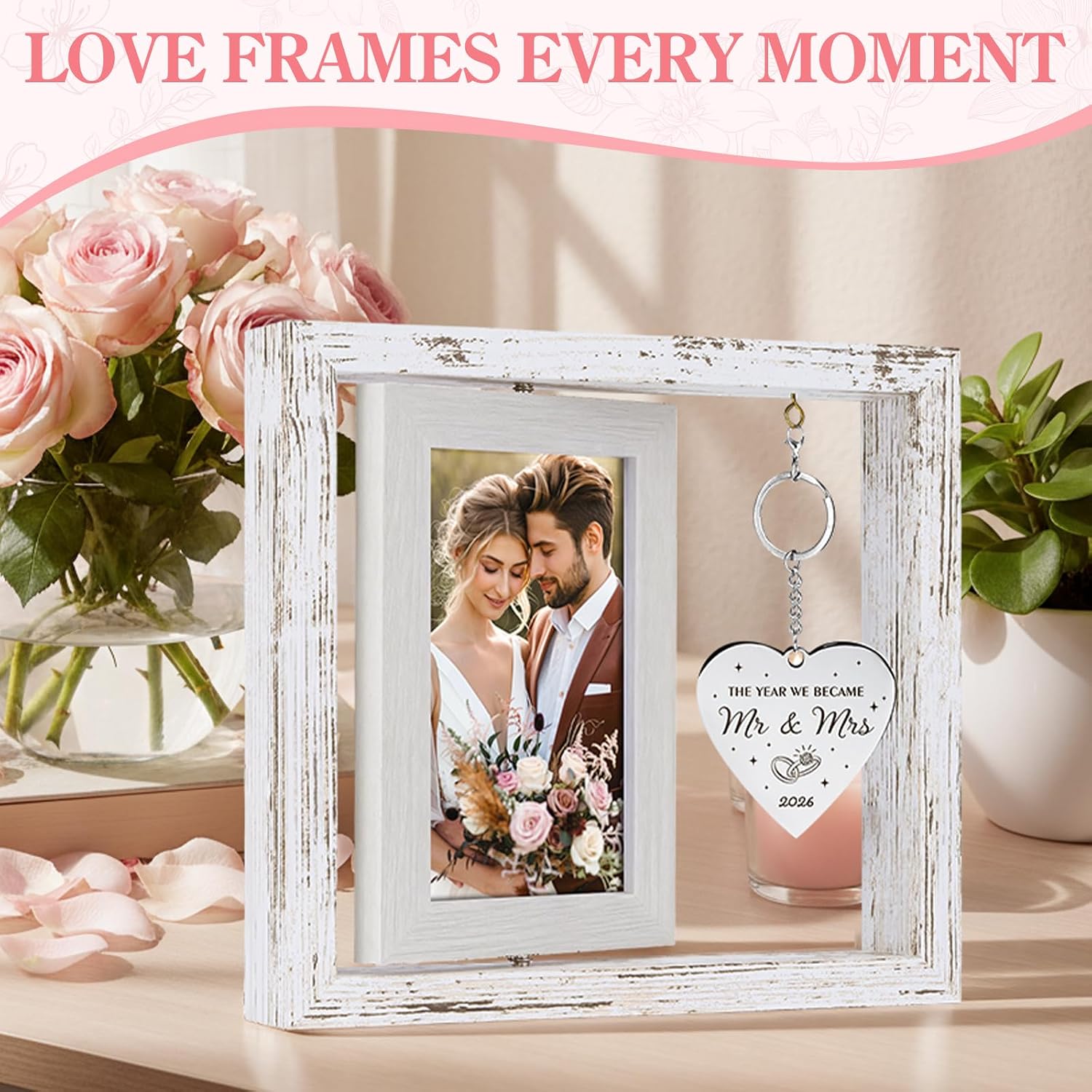 Wedding Gifts for Couples Engagement Gift Newly Wed Gifts for Couple Unique Bridal Shower Gift for Bride To Be Mr and Mrs Presents for Newlyweds Bride and Groom Registry Must Haves His and Hers