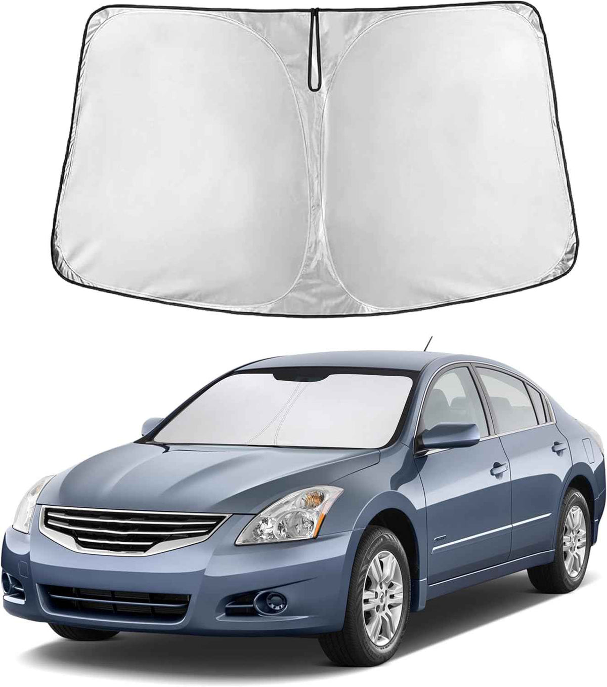 EcoNour Windshield Sunshade Compatible for Nissan Altima 2007-2011 2012