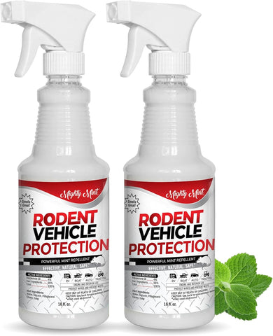 Mighty Mint Peppermint Oil Rodent Repellent Spray, 16 oz (Pack of 2)